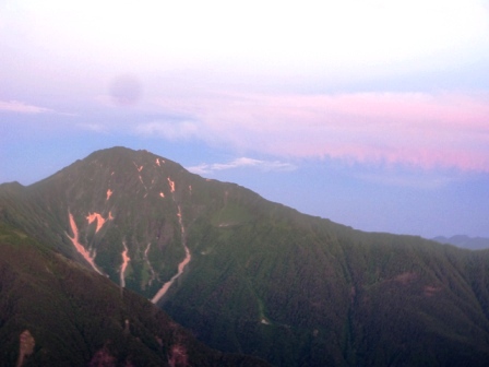 南アルプス　鳳凰三山