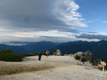 南アルプス　鳳凰三山