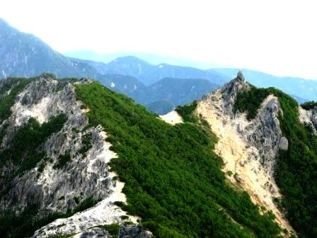 南アルプス　鳳凰三山