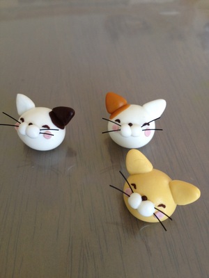 にゃんこの頭だけ～