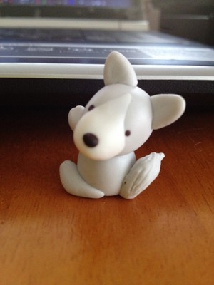 キツネじゃないよ・・・わんこだよ