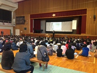 【我孫子】1/31（木）守山市立河西小学校講演・レポート