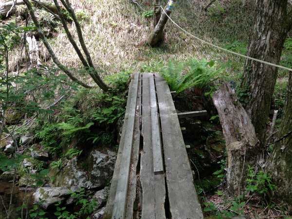 ガリバー旅行村から八淵の滝コース