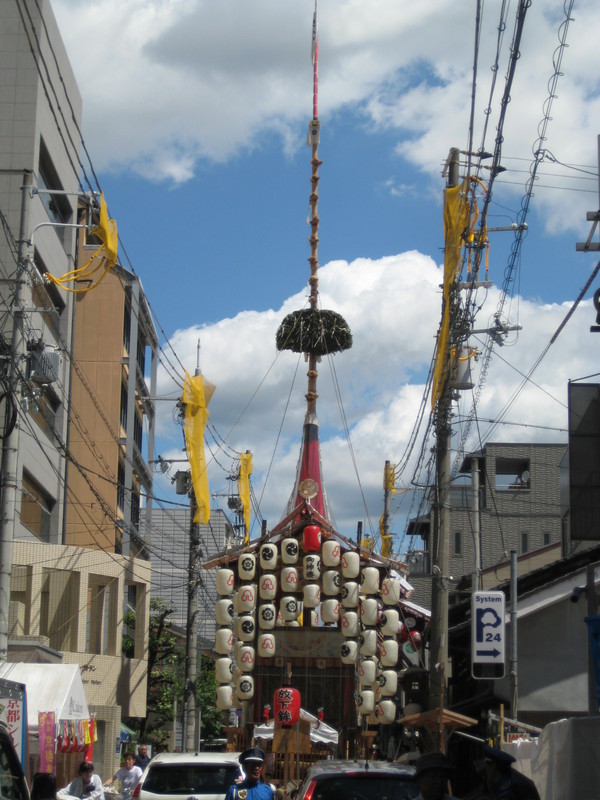 祇園祭　山鉾見学