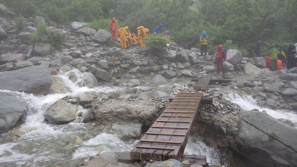 テントを背負って、秘境　雲ノ平へ　１日目