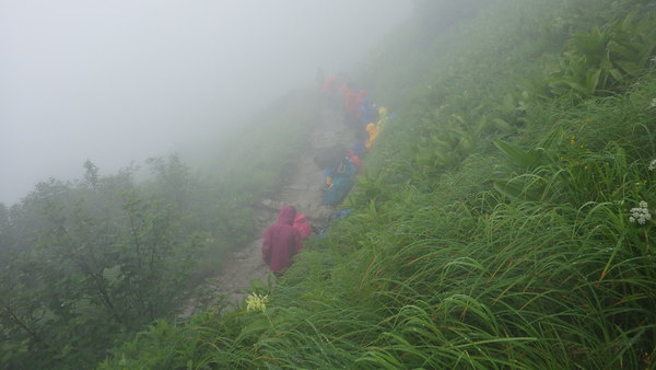 テントを背負って、秘境　雲ノ平へ　１日目