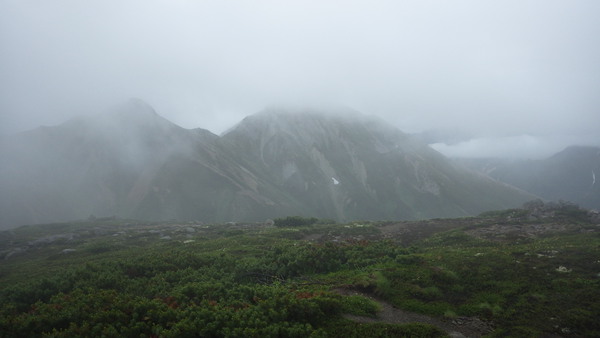 テントを背負って、秘境　雲ノ平へ　３日目