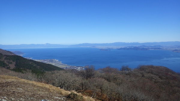 快晴の裏山登山