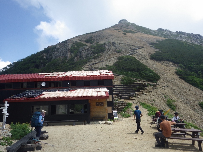 夏の遠征　北アルプス　③