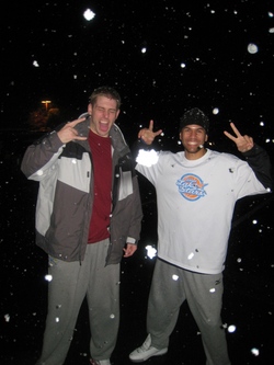 Snowball fight
