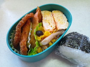 今週のお弁当作り終えました
