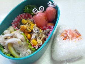 今週のお弁当作り終えました