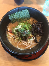 豚とろ霜降り麺。 2016/09/03 21:08:04