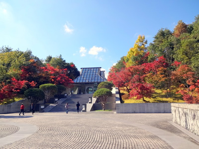 秋の美術館