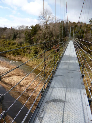 玉桂寺の吊り橋