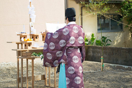 T様邸地鎮祭♪