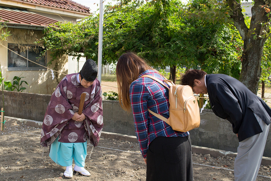 T様邸地鎮祭♪