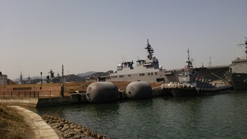 舞鶴港の軍艦！！
