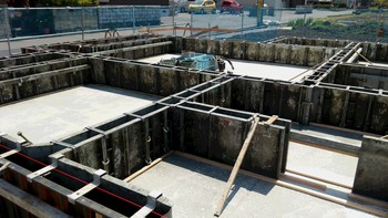 みんなの家のモデルハウス　～基礎工事～