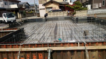 モデルハウス　基礎工事に入りました♪♪