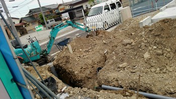 モデルハウス　基礎完成！！