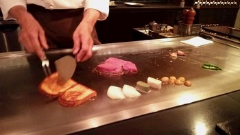 ホテルでご飯・・・