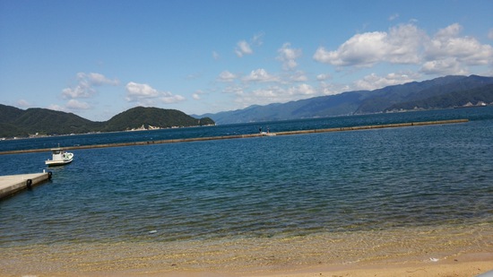 秋の海！