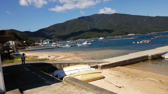 秋の海！