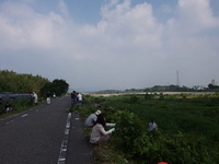河川愛護及び環境整備を終えて