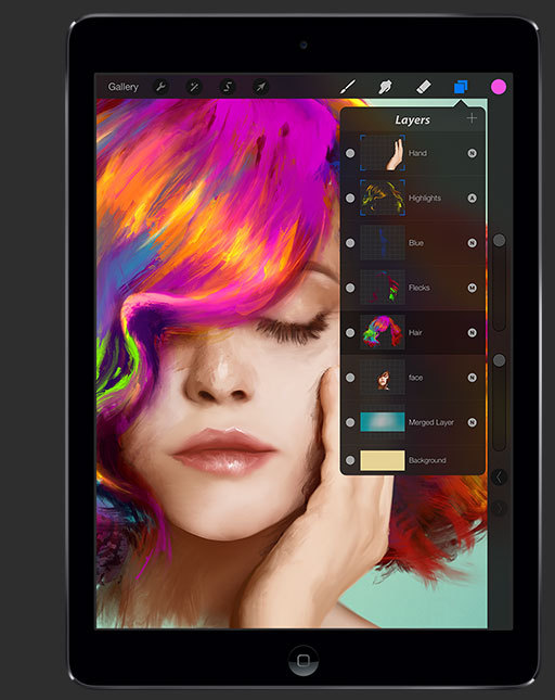 iPadで本格お絵描き/ペンタブよりも簡単にデジタルお絵描きできるのか。[ガジェト観察]