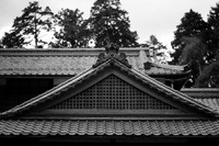 2023年お正月、甲賀市の田村神社へ初詣　FUJIFILM XT30・モノクロ 2023/01/19 01:33:37