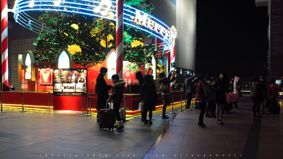 G1Xで京都スナップ[G1X] christmas japan kyoto train station & town