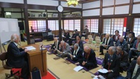 森代表、最勝寺にて講演(^O^)