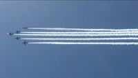 彦根城ブルーインパルスのベストポジションは、どこだったのでしょう？　答えは・・・　(写真・動画・解説あり)