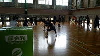 24時間の半分の12時間チャリティー大会を開催中！