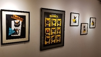 黒ねこデザインの京都個展は今日まで。可愛いですよ〜‼︎ (^o^)