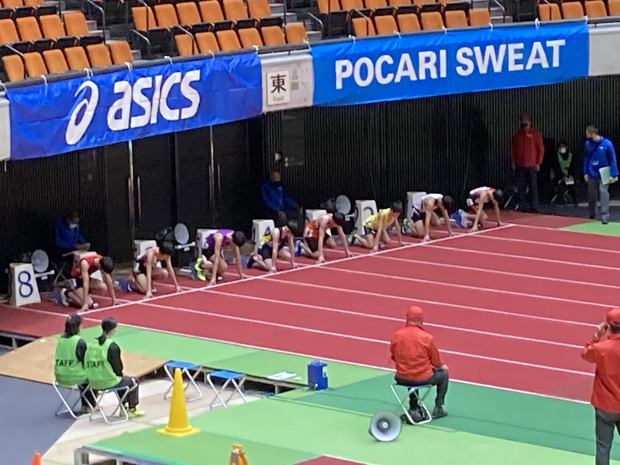 室内陸上、森選手Ｂ決勝進出！