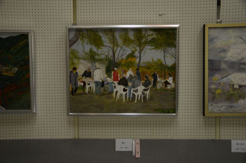 守山市美術展覧会　開催中