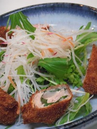 大根のロールカツ