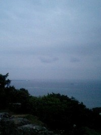 東の空