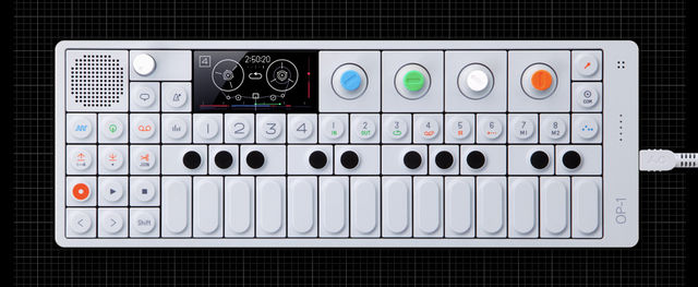 小型シンセサイザー OP-1