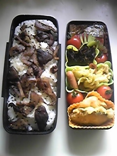 プチトマト入れすぎ弁当