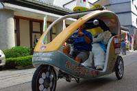 滋賀県長浜で自転車タクシーが走り始めました！