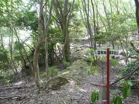 白鬚神社の三尾山