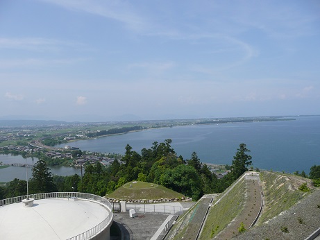 白鬚神社の三尾山