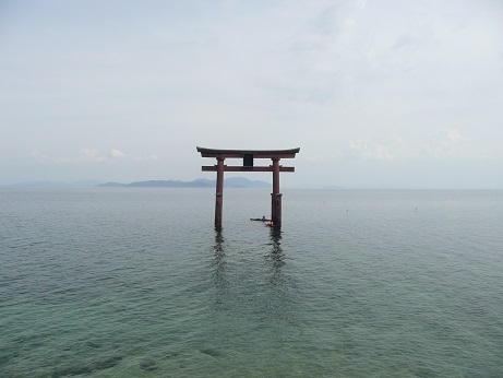 白鬚神社の三尾山