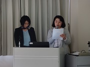 5/13　笑顔あふれるコープしが基金助成の成果発表がありました