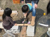 冒険遊び場　2014年3月活動報告