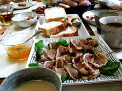 持ち寄りランチ