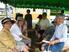 足湯の出前(京都）
